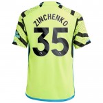 Günstige Fußballtrikots Arsenal Zinchenko 35 Kinder Auswärtstrikot 2023-24 Kurzarm